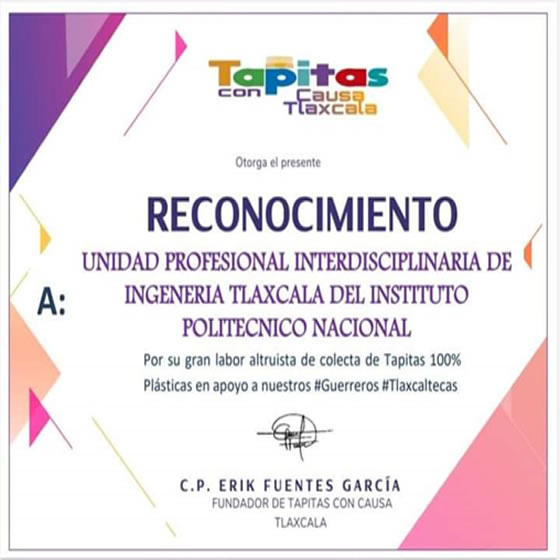 reconocimiento tapitas